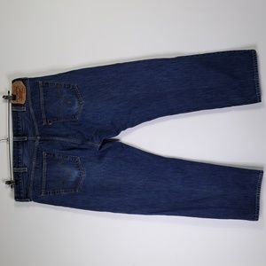Levi's 501 Straight Leg Button Fly Blue Jeans Men's Size W41 L30